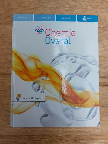 Chemie Overal 5e ed havo 4 leerboek beschikbaar voor biedingen