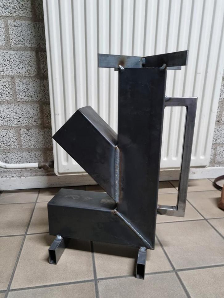 Rocketstove zware kwaliteit ACTIE!, Tuin en Terras, Tuinhaarden, Zo goed als nieuw, Ophalen of Verzenden