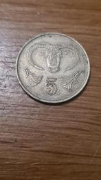 Cyprus - 5 Cents 1987, Postzegels en Munten, Munten | Europa | Niet-Euromunten, Verzenden, Overige landen, Losse munt