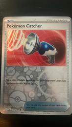 Pokemon catcher reverse holo Trainer, Ophalen of Verzenden, Zo goed als nieuw, Losse kaart