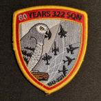 KLU 322 Squadron 80 Jaar Grote Patch, Verzamelen, Militaria | Algemeen, Ophalen of Verzenden, Luchtmacht, Nederland, Embleem of Badge