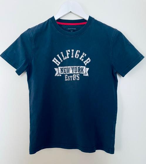 Tommy Hilfiger T-shirt Maat 152 Donkerblauw, Kinderen en Baby's, Kinderkleding | Maat 152, Gebruikt, Jongen of Meisje, Shirt of Longsleeve
