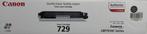 Canon 729 B, Originele Black Toner Cartridge LBP7010C, Ophalen of Verzenden, Nieuw, Toner, Canon