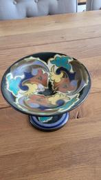 schaal op voet plateel, Antiek en Kunst, Ophalen of Verzenden