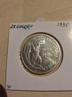 Nederlandse Antillen 25 Gulden 1995 FDC, Ophalen of Verzenden, Zilver