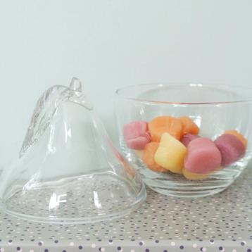 vintage toffe peer POT + deksel bonbonnière snoeppot retro beschikbaar voor biedingen