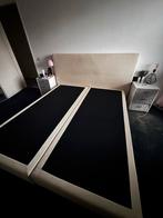 Auping Boxspring 180x210 met Hoofdbord (Zonder Matras), Ophalen, Gebruikt, Tweepersoons, 180 cm