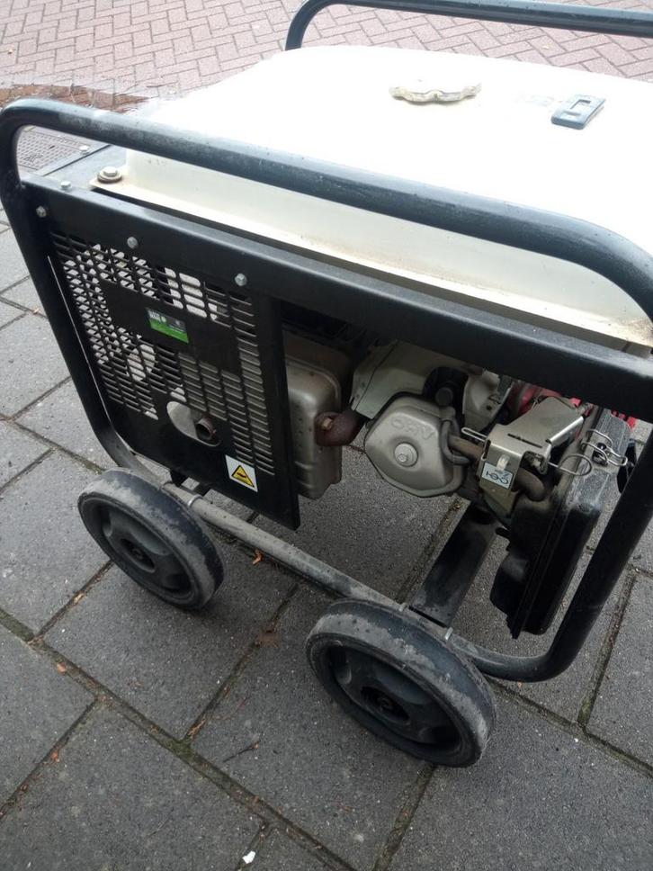 Aggregaat 4kW Honda - Weinig Uren - Festival Gebruik, Doe-het-zelf en Verbouw, Aggregaten, Benzine, Minder dan 5 kVA, Ophalen of Verzenden