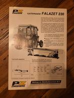 Tractor folder PZ zweegers cyclomaaier FALAZET 230, Ophalen of Verzenden, Zo goed als nieuw