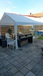 Partytent 4x4 te huur voor elk feest! Al vanaf 40 euro, Tuin en Terras, Partytenten, Ophalen of Verzenden, Zo goed als nieuw
