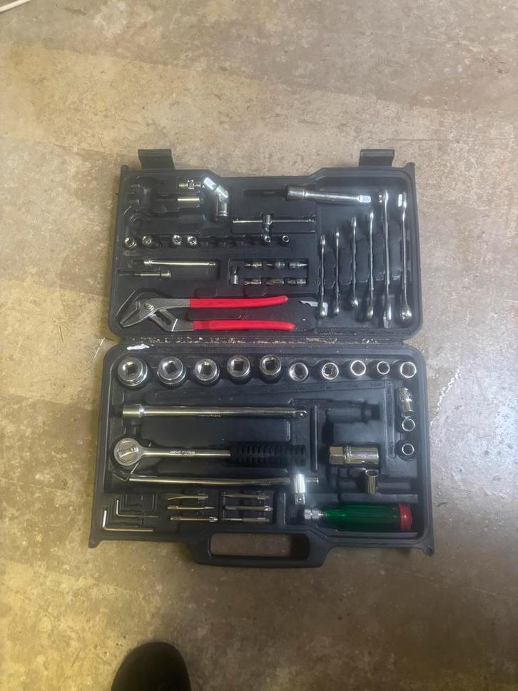 Doppenset -Gereedschapset, Doe-het-zelf en Verbouw, Gereedschap | Handgereedschap, Gebruikt, Ophalen of Verzenden