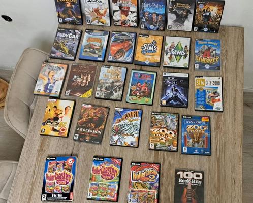te koop 27 pc spellen van alles wat, Spelcomputers en Games, Games | Pc, Zo goed als nieuw, Avontuur en Actie, 2 spelers, Vanaf 12 jaar