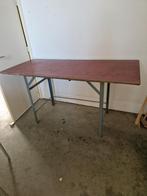 Stevige Werktafel met Stalen Onderstel - 177x78cm, Ophalen