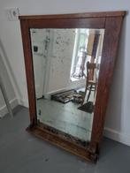 mooie grote art deco spiegel, Antiek en Kunst, Ophalen, Rechthoekig, 50 tot 100 cm, 100 tot 150 cm