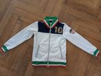 Boys ahead vest Italiaanse kleuren maat 140, Ophalen of Verzenden, Gebruikt, Jongen, Trui of Vest