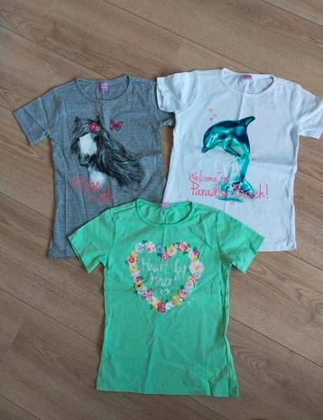 Zgan! 3x mooie shirtjes van Dopodopo. Mt 116

 beschikbaar voor biedingen