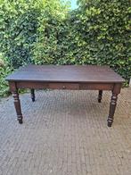 Eettafel, Huis en Inrichting, Tafels | Eettafels, Ophalen, Gebruikt, 50 tot 100 cm, Vijf personen of meer