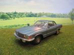 1/25 Mercedes Benz R107 450 SL - Polistil S-86 met hard-top, Ophalen of Verzenden, Gebruikt, Overige merken
