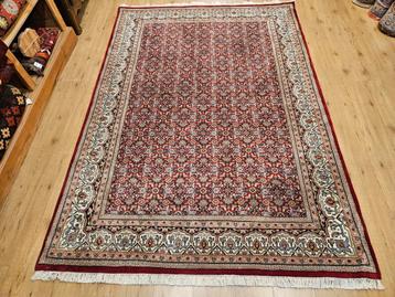 Vintage handgeknoopt perzisch tapijt herati 251x173