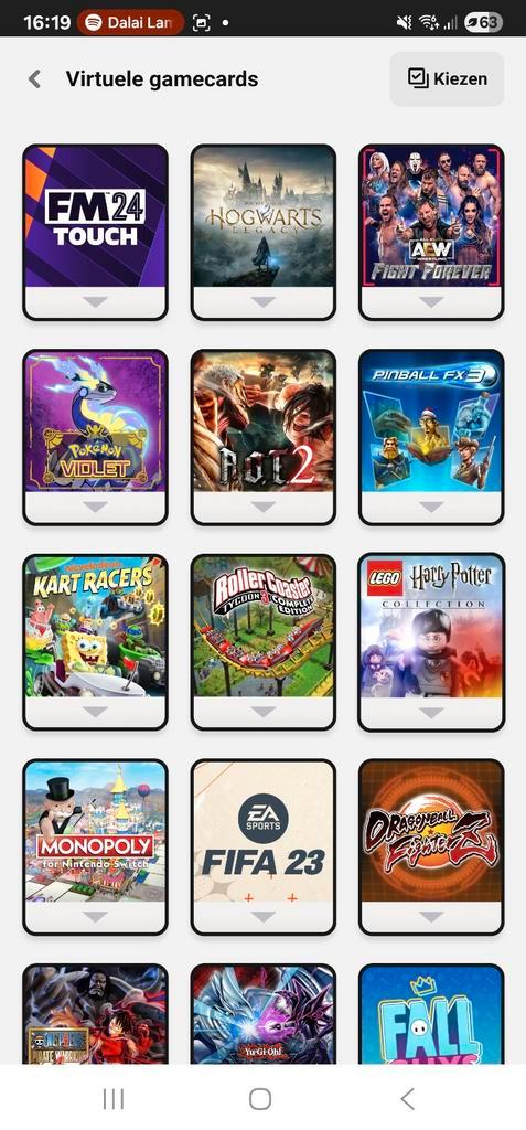 Nintendo Switch Account met Digitale Games 22stuks, Spelcomputers en Games, Games | Nintendo Switch, Zo goed als nieuw, Overige genres