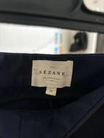 Sézane Marino Broek 36 Marine, Kleding | Dames, SÉZANE, Lang, Blauw, Ophalen of Verzenden