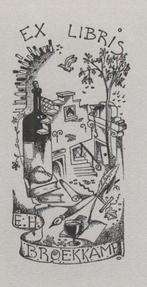 1635 Ex Libris Nederland : Harry Corvers, z.j., Verzenden