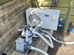 Super compleet zwembad(en), 9 kW warmtepomp, Sunny tenten,, Ophalen, Gebruikt, Minder dan 80 cm, Rond