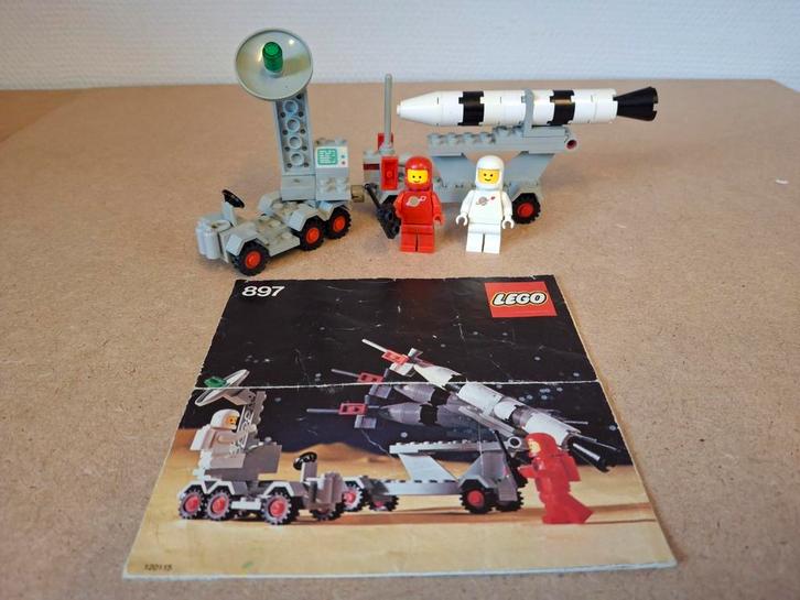 Lego 897 Mobile Rocket Launcher. Jaren 70 Classic Space, Kinderen en Baby's, Speelgoed | Duplo en Lego, Gebruikt, Lego, Complete set