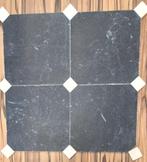 Wit marmer en turks hardsteen getrommeld patroon vloertegel, 60 cm of meer, Nieuw, Ophalen of Verzenden, 10 m² of meer