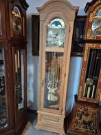 Mooie staande klok 3 gewichten,geslepen glas,certyfikat,bon, Ophalen