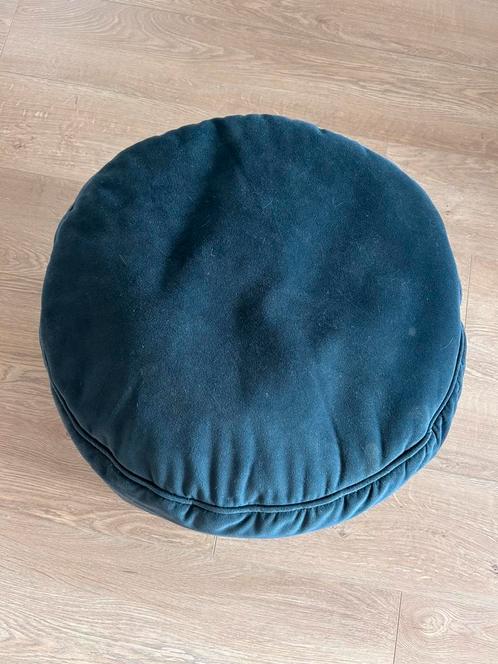 Fatboy Point Velvet poef, Huis en Inrichting, Banken | Voetenbanken en Poefen, Gebruikt, Minder dan 50 cm, Rond, Stof, Ophalen
