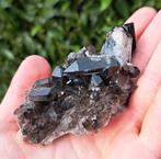 Grote Rookkwarts cluster edelsteen mineralen verzameling, Verzamelen, Ophalen of Verzenden