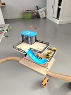 Houten Treinbaan Brio/Lidl - Compleet!, Kinderen en Baby's, Speelgoed | Overig, Ophalen, Zo goed als nieuw, Jongen of Meisje
