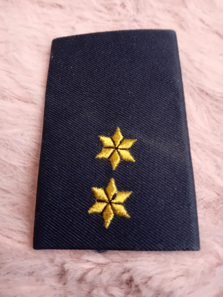 enkele schuifpassant KMAR  eerste luitenant, Verzenden, Landmacht, Nederland, Embleem of Badge