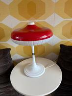 Vintage space age tafellamp Siemens/Siform rood, Ophalen, Zo goed als nieuw, Metaal, Minder dan 50 cm