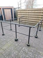 Balkonhek 3 x 2,5 x 1,1 mtr, Ophalen, Gebruikt, IJzer, Overige typen