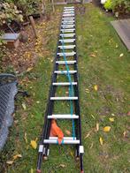 Altrex Nevada professional 2x18 optrek ladder, Ophalen, Zo goed als nieuw, 4 meter of meer