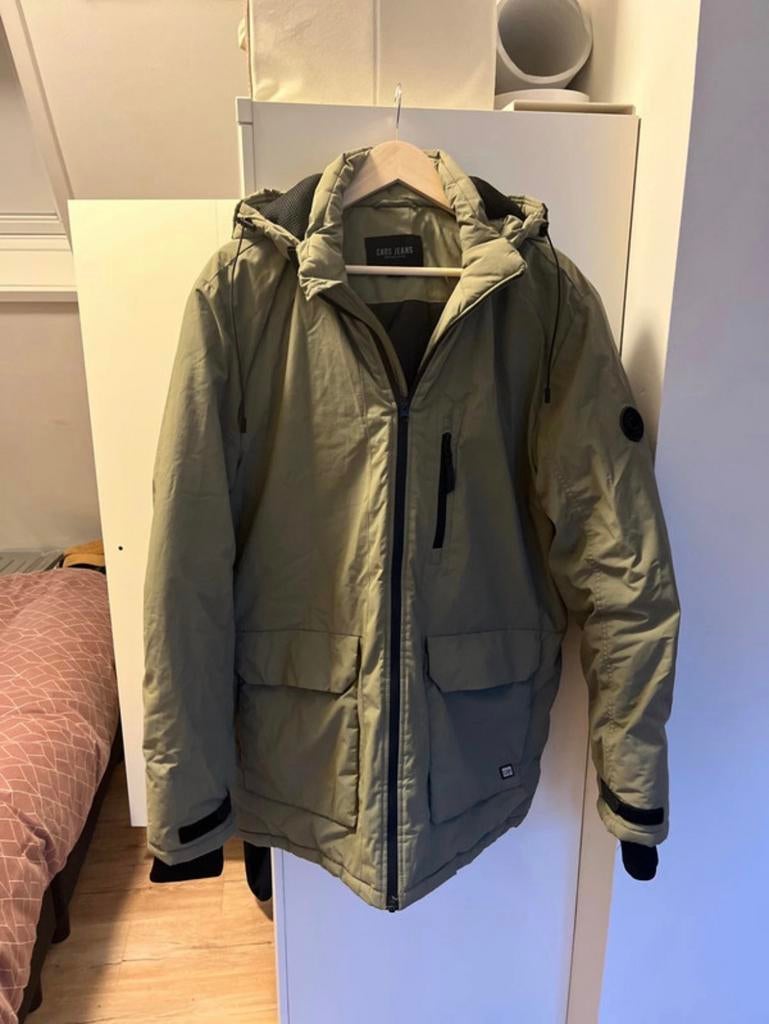 Winterjas xl Cars Jeans, Kleding | Heren, Jassen | Winter, Ophalen of Verzenden, Zo goed als nieuw, Maat 56/58 (XL), Groen