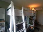 IKEA Hoogslaper 140x200 - Bieden!, Ophalen, Gebruikt, Wit, Tweepersoons