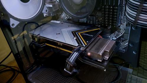 Asrock RX 5500XT 8GB, Computers en Software, Videokaarten, Zo goed als nieuw, Nvidia, PCI-Express 4.0, GDDR5, HDMI, DisplayPort