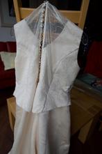 💫 Trouwjurk maat 46, Ophalen of Verzenden, Zo goed als nieuw, Overige kleuren, Trouwjurk