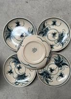 Bat Trang Vietnam bordjes set 6 stuks, Ophalen of Verzenden