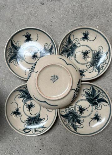 Bat Trang Vietnam bordjes set 6 stuks beschikbaar voor biedingen