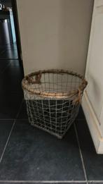 leuke mand, Huis en Inrichting, Ophalen of Verzenden, Zo goed als nieuw, Rond, Riet