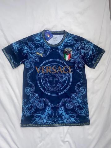 Italië x Versace Voetbalshirt 25/26 beschikbaar voor biedingen