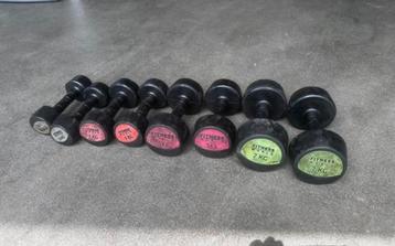 Vaste Dumbells 2x2kg ,2x3kg,2x5kg,2x7kg beschikbaar voor biedingen