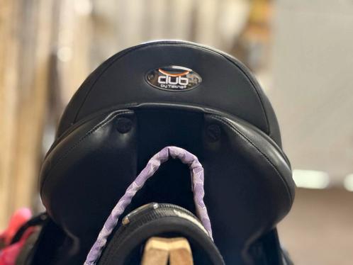 Pony springzadel Tekna Club ZGAN 15inch, Dieren en Toebehoren, Paarden en Pony's | Zadels, Zo goed als nieuw, Springen, Ophalen