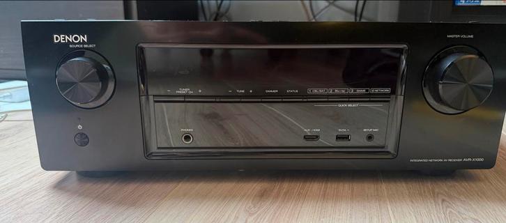 Denon AVR-X1000 5.1 AV-Receiver - goede staat, Audio, Tv en Foto, Versterkers en Receivers, Zo goed als nieuw, 5.1, 60 tot 120 watt