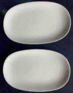 2x vleesschaaltje, porselein schaal Hutschenreuther Arzberg, Ophalen of Verzenden, Effen, Porselein, Schaal of Schalen