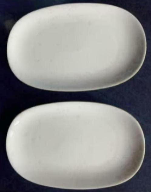 2x vleesschaaltje, porselein schaal Hutschenreuther Arzberg, Huis en Inrichting, Keuken | Servies, Zo goed als nieuw, Schaal of Schalen